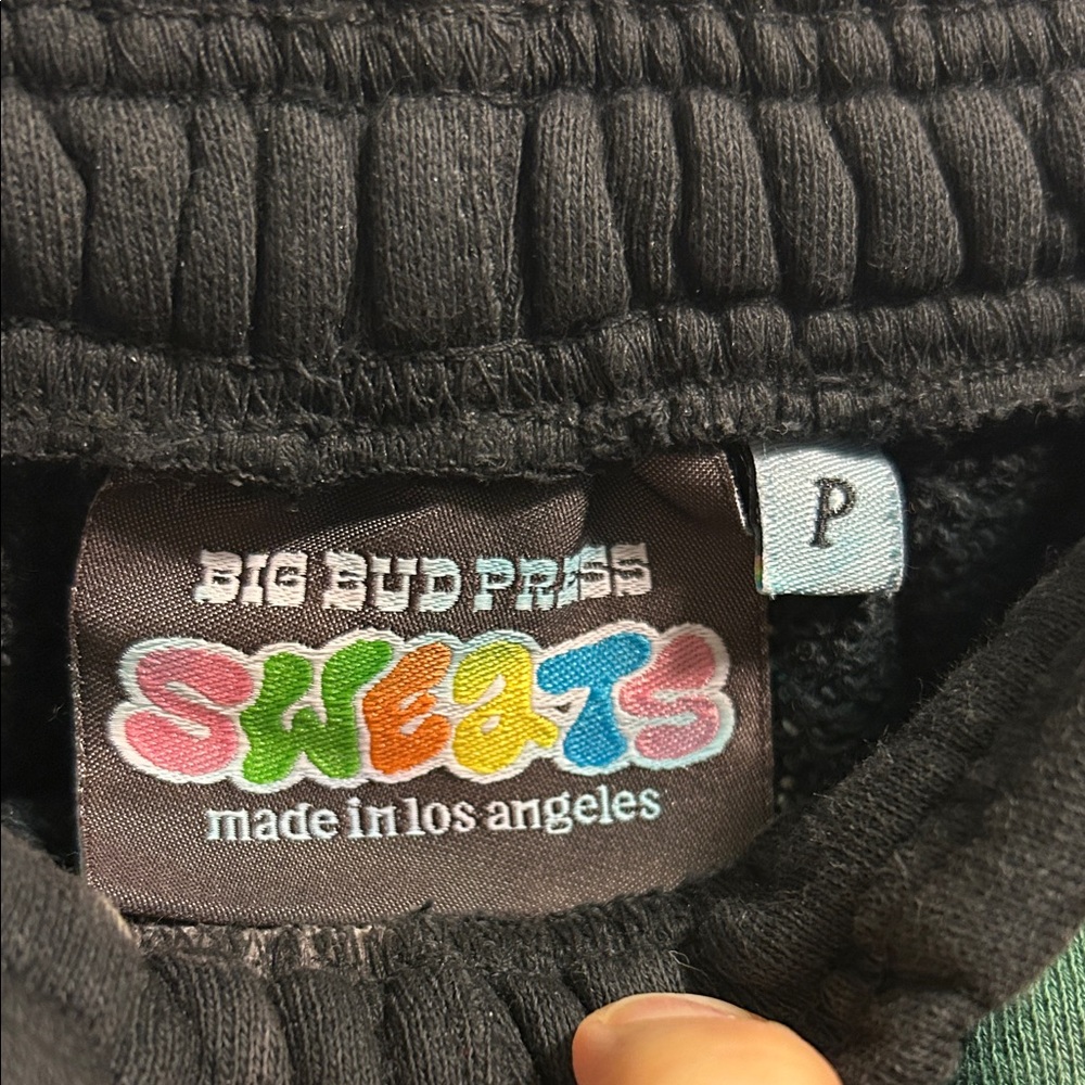 Big Bud Press Magic Waters Tie Dye Wide Leg Sweatpants - Size P, NWOT - Picture 2 of 10